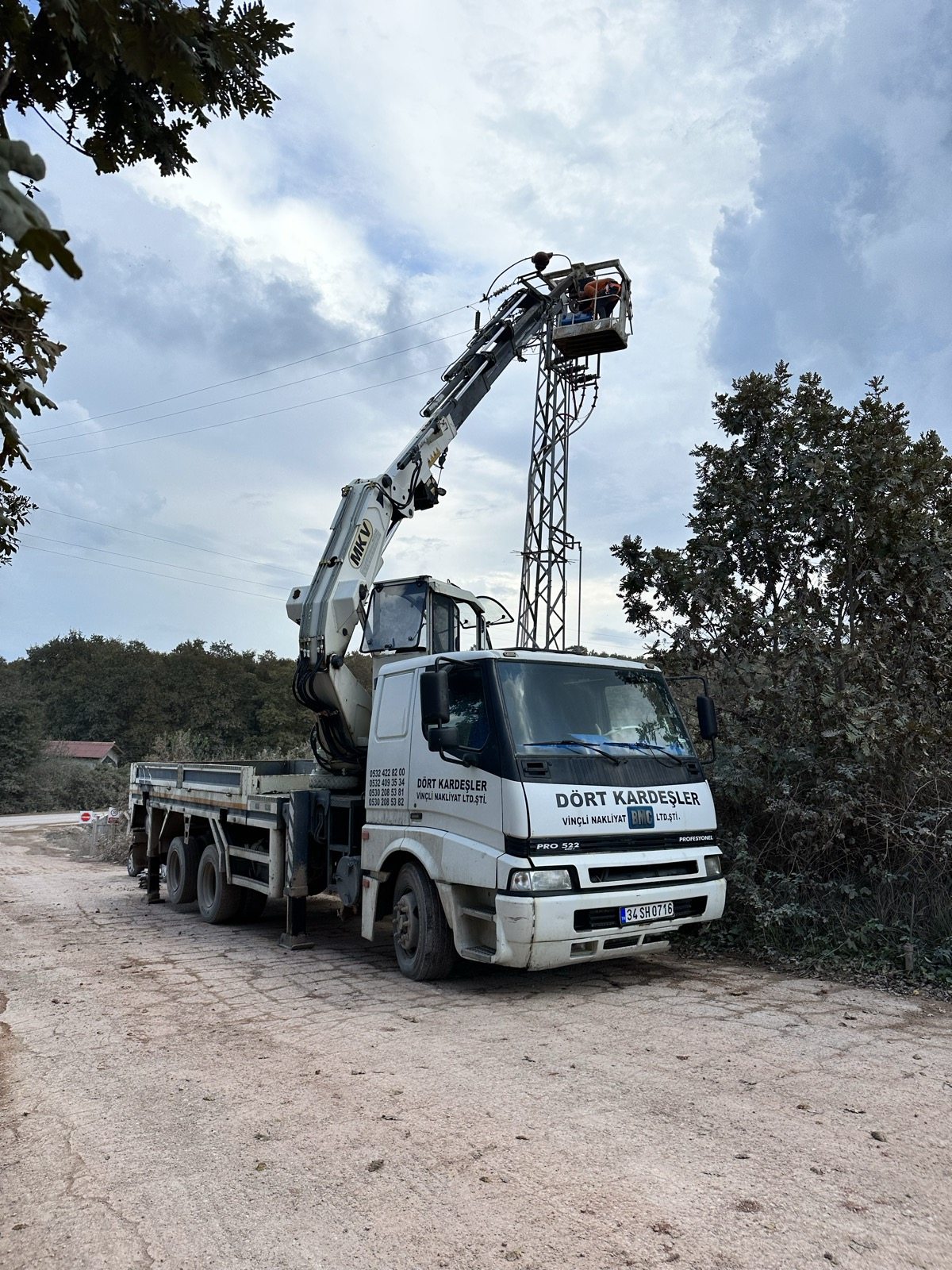 16 Ton Hiab Vinç