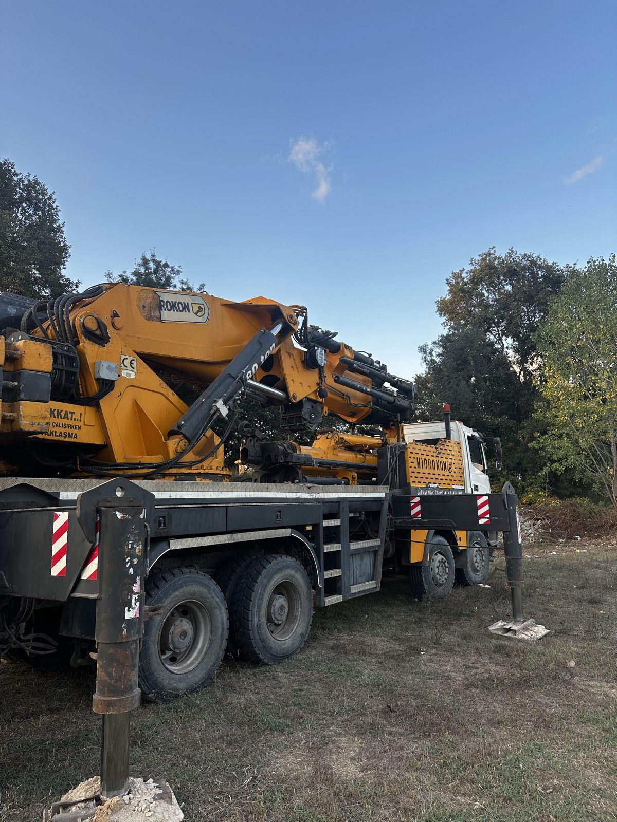 80 Ton Hiab Vinç